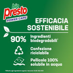 Bio Presto Power Caps Classico, Detersivo Lavatrice Predosato In Capsule, Confezione Da 54 Lavaggi