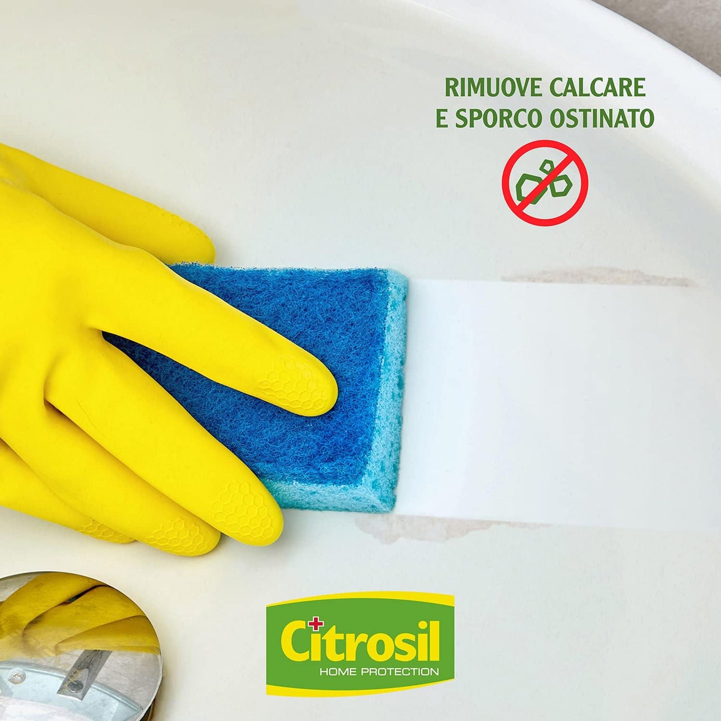 Citrosil Home Protection, Sgrassatore Bagno Disinfettante con Vere Essenze di Agrumi, 650 ml