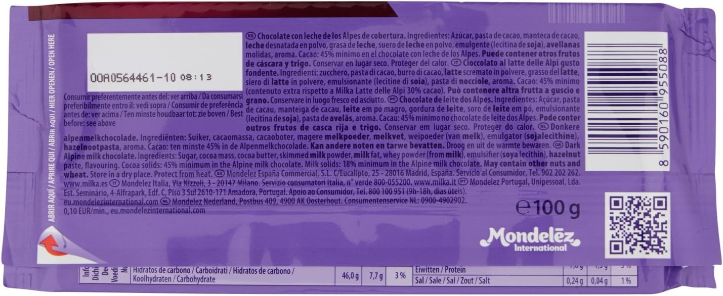 Milka Tavoletta Extra Cacao Gr.100 - [confezione da 21]