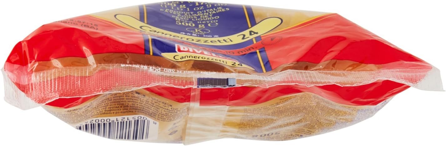 Divella Pasta di Semola Canerozzetti 24, 500g
