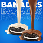 Oreo Banadas Blanco, Biscotti con copertura al Gusto di Cioccolato Bianco, Il tuo Oreo avvolto da una golosa copertura di Cioccolato, 246g (6 monoporzioni da 41g)