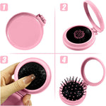 NLIGHTING® Uova di Pasqua Uovo di Pasqua di Cioccolato Cioccolata al Latte Finissimo Senza Glutine Serie TV Film e Cartoni Animati Bambini 2025 (PRINCESS + SPECCHIO E PETTINE IN REGALO)