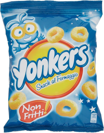 Yonkers - Snack al Formaggio, Non Fritti - 4 confezioni da 100 g [400 g]