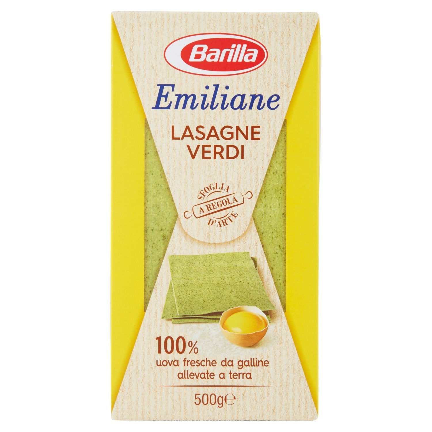 Emiliane Barilla, Lasagne Verdi n.200 - 5 pezzi da 500 g [2500 g]