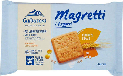 Galbusera Biscotti Frollini con Farine di Orzo e Mais, 350g