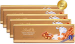 Lindt Tavoletta Latte/Nocciola Gold, Pacco da 5 Pezzi [500x300 gr]