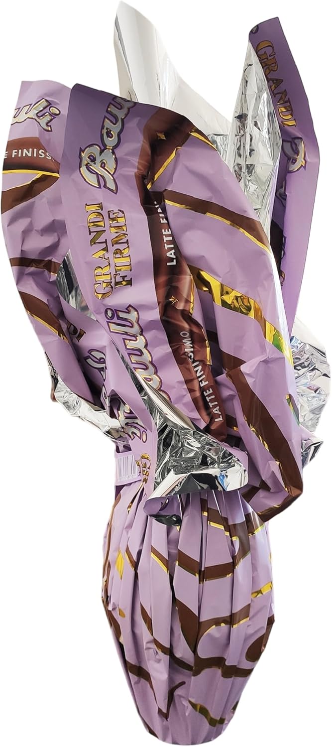 Bauli Grandi Firme LUI Uovo al CIOCCOLATO A LATTE Finissimo e Raffinata Sorpresa 365g con Portachiavi Raspada® (Edizione Pasqua 2024)
