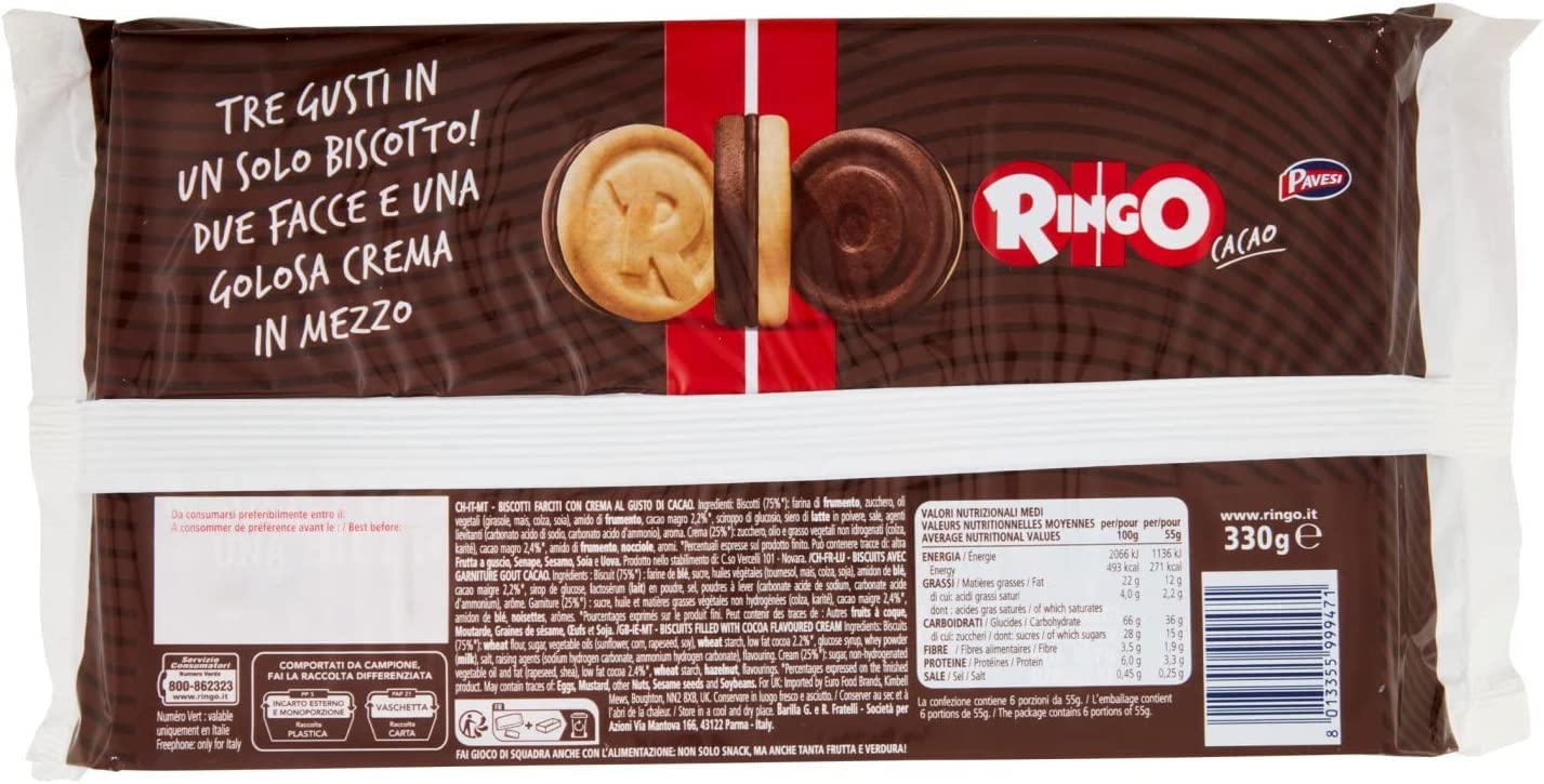 RINGO PAVESI FAMIGLIA CACAO