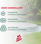 Wc Net Professional - Fosse Biologiche, Capsule Idrosolubili per WC, Scioglie gli Ingorghi, 12 Caps, 216 gr