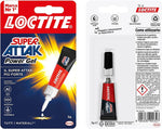 Loctite Super Attak Power Flex, Colla liquida trasparente e istantanea per materiali flessibili, Super colla resistente in formula gel, Colla per scarpe, pelle, gomma e cuoio, 1x3g