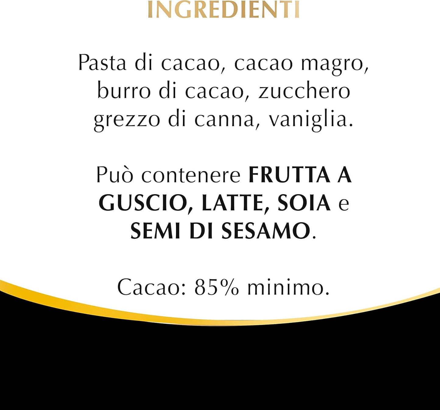 Lindt Excellence Tavoletta di Cioccolato Fondente 85% Cacao, 100g