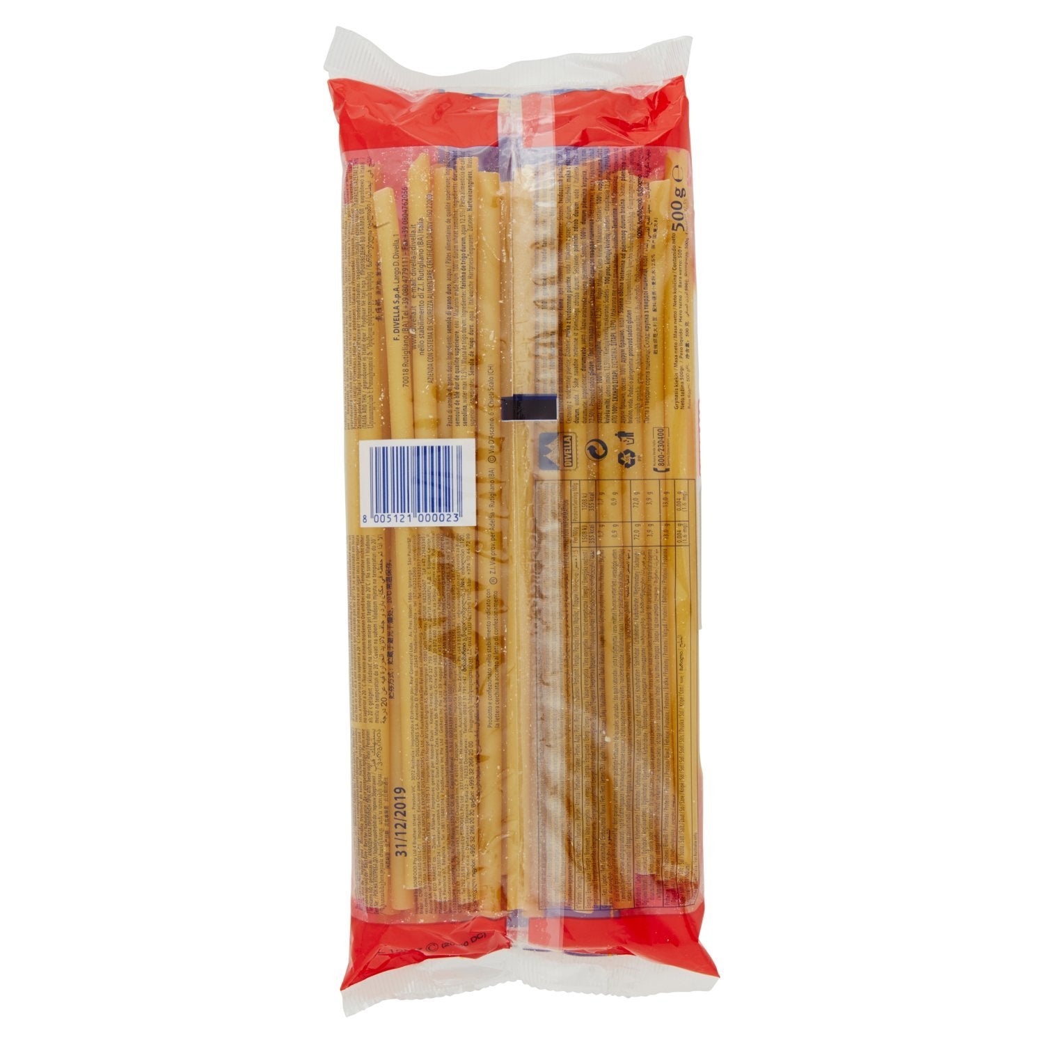 Divella Speciali Ziti Nr. 2, 500g