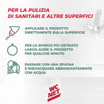 Wc Net - Candeggina Gel Extra White, Detergente per Sanitari e Superfici, Essenze Assortite a Seconda della Disponibilità, 700 ml