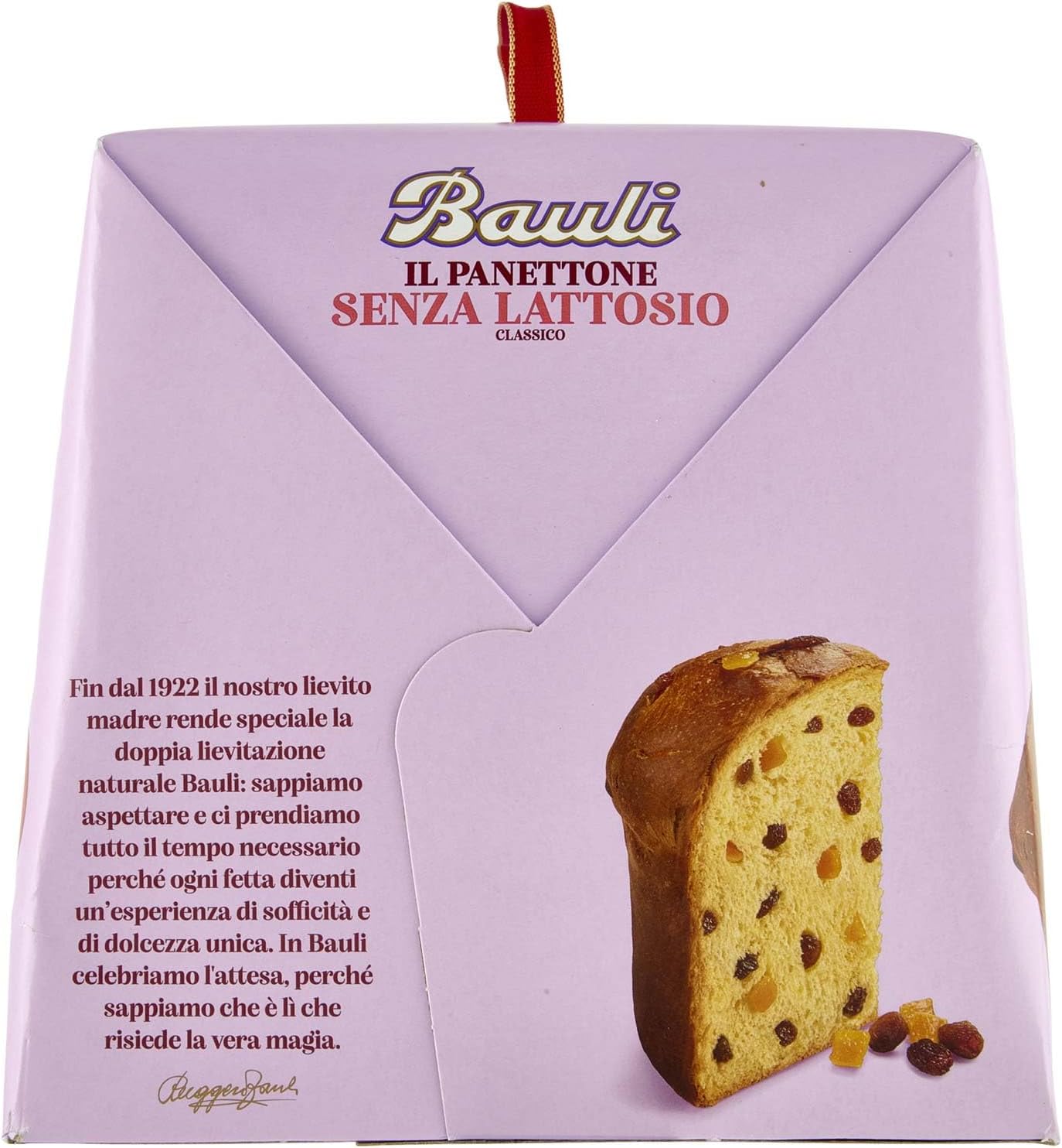 Bauli Panettone Senza Lattosio, 700g