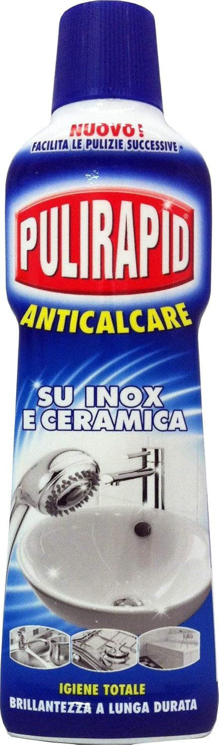 16 x PULIRAPID Anticalcare Liquido Classico 500 Ml