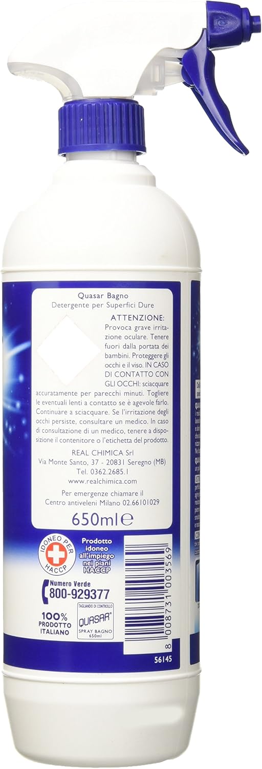 Quasar Bagno Base, Detergente - 14 pezzi da 650 ml [9100 ml]