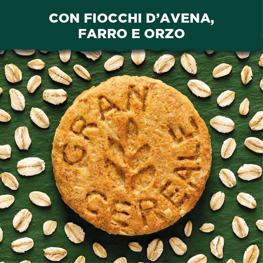 Gran Cereale Biscotti Gran Cereale Classico, Ricchi di Fibra e Fosforo, 500 g