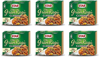 6X Il Mio Gran Ragù Star Classico Salsa di Pomodoro per Pasta (2 x 180g) Leggi da mangiare