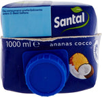 Santàl Plus, Succo di Ananas e Cocco, con Una Goccia di Latte, 1L