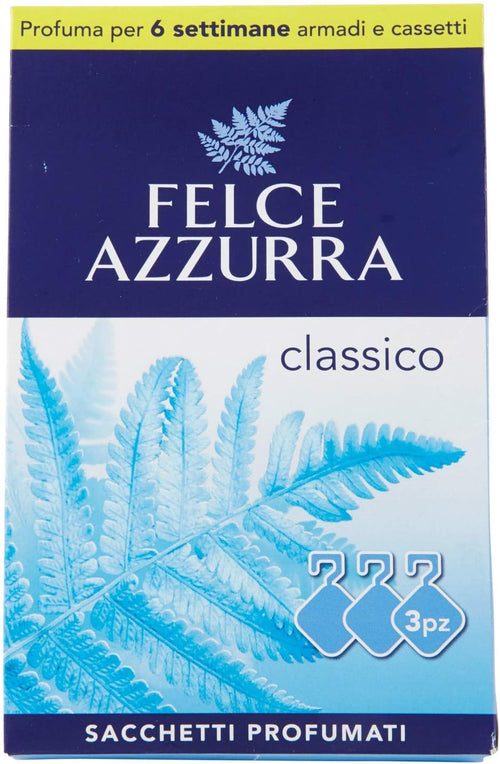 Felce Azzurra- Profumatore per Cassetti Classico, Profumo Duraturo per 6 Settimane - 40 gr