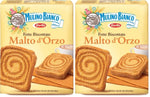 Mulino Bianco Fette Biscottate al Malto D'Orzo, Senza Olio di Palma - 315 g (Confezione da 2)