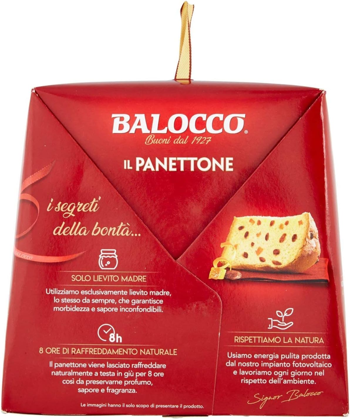 Panettone Classico 750g, Buono? No, Buonissimo! - Balocco Panettone Con Canditi E Uvetta - Alta Qualità