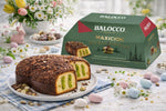 Balocco Colomba Pasquale Maxiciok Dubai Dream Merendine con Crema Pistacchio e Copertura al Cacao, Snack Dolce Ripieno Soffice per Colazione e Merenda Pasqua