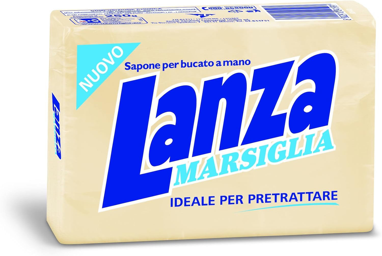 Lanza Bucato Bianco - 8 pezzi da 250 g [2 kg]