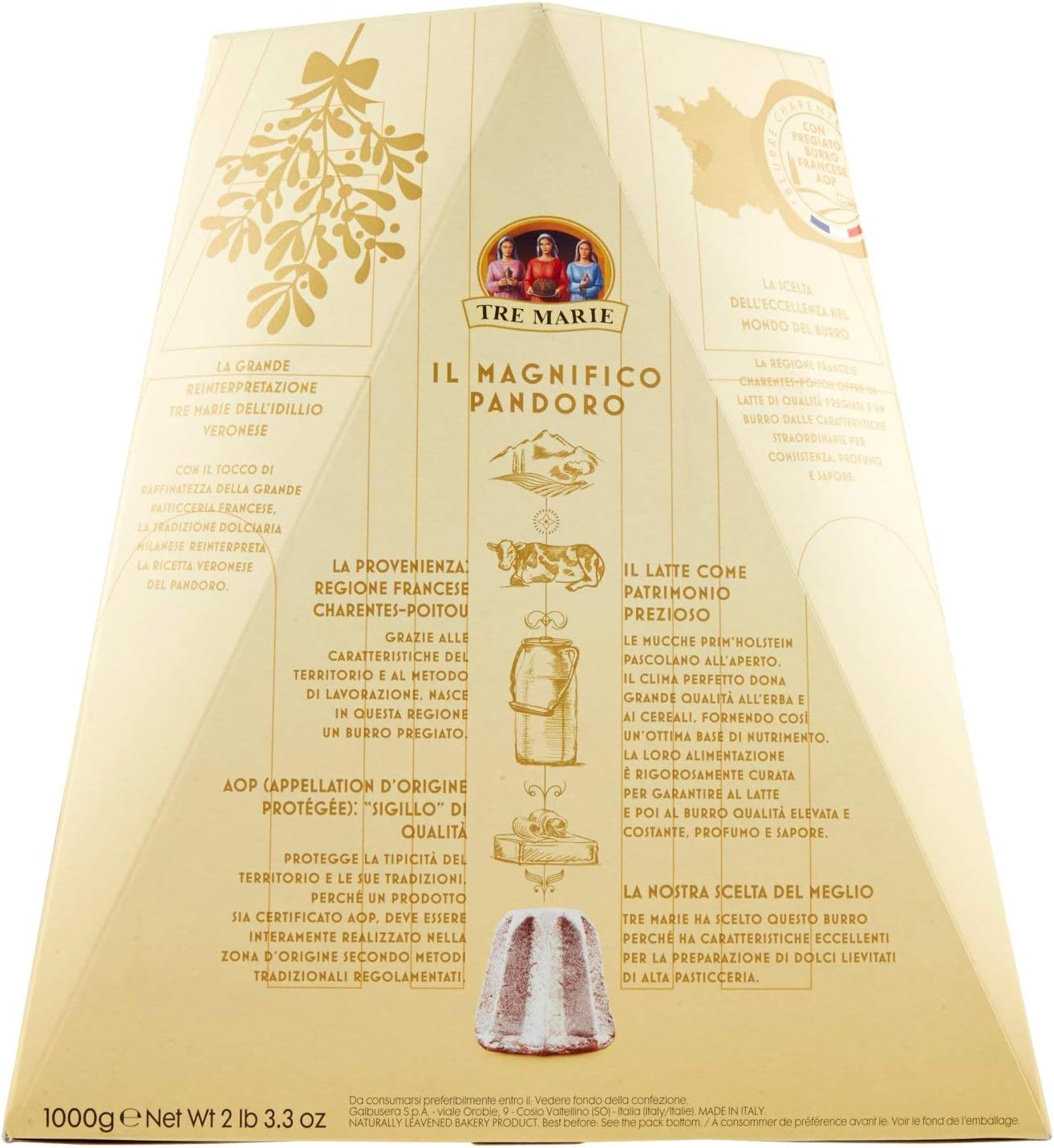 Tre Marie Il Magnifico Pandoro - 1 kg