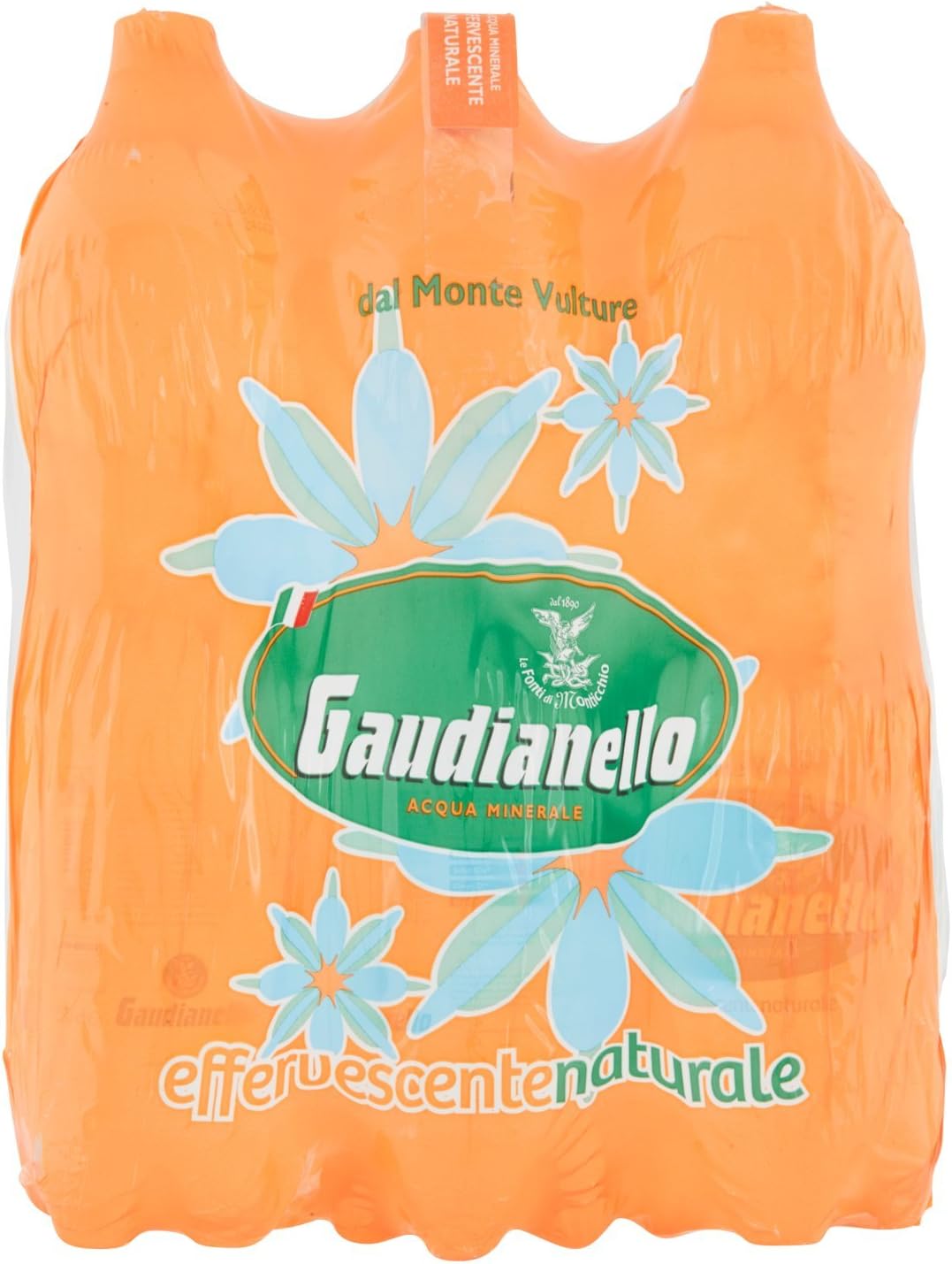 Gaudianello - Acqua Minerale Effervescente 1.5L (Confezione da 6)