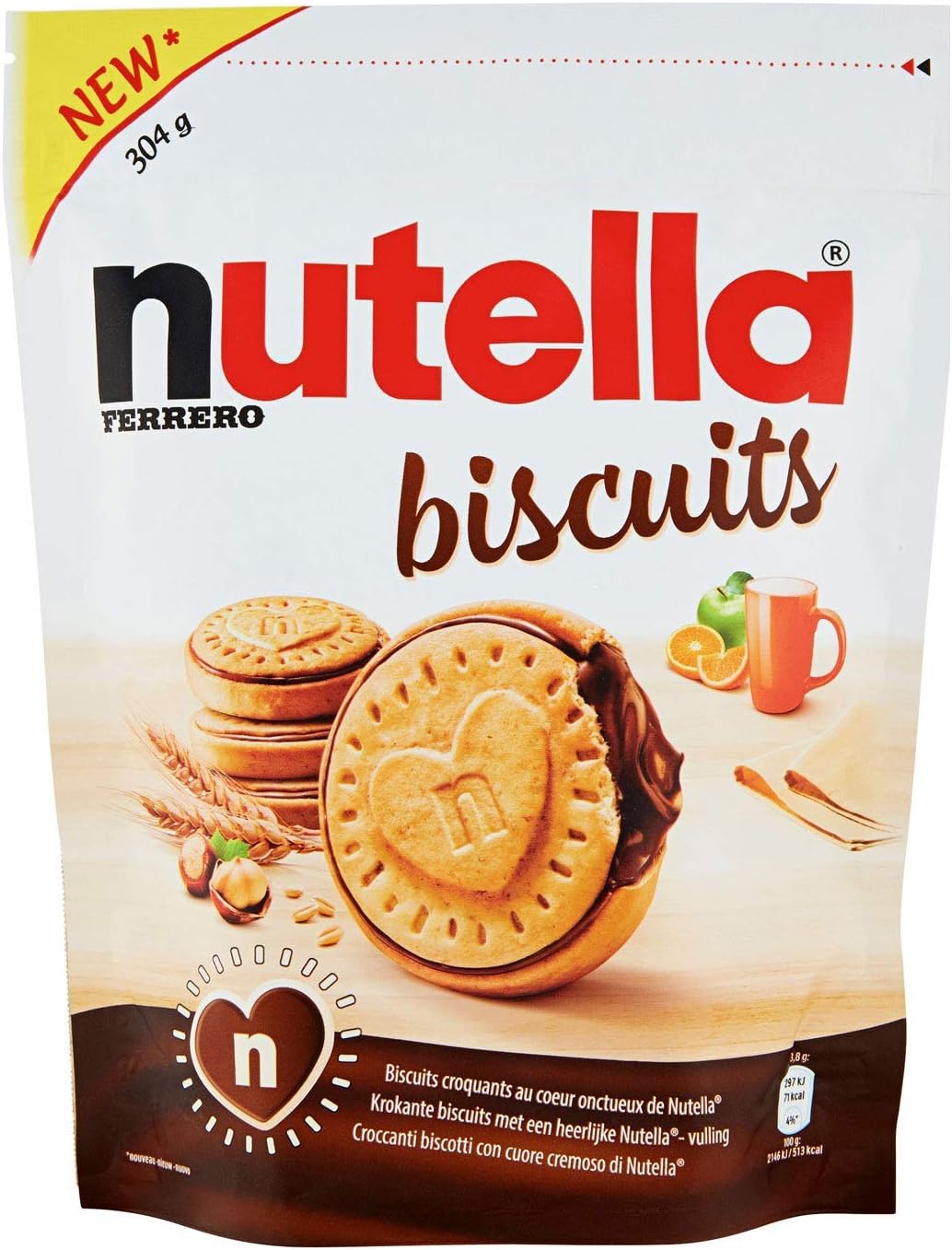 Ferrero - Nutella Biscuits 304g (10 pz)