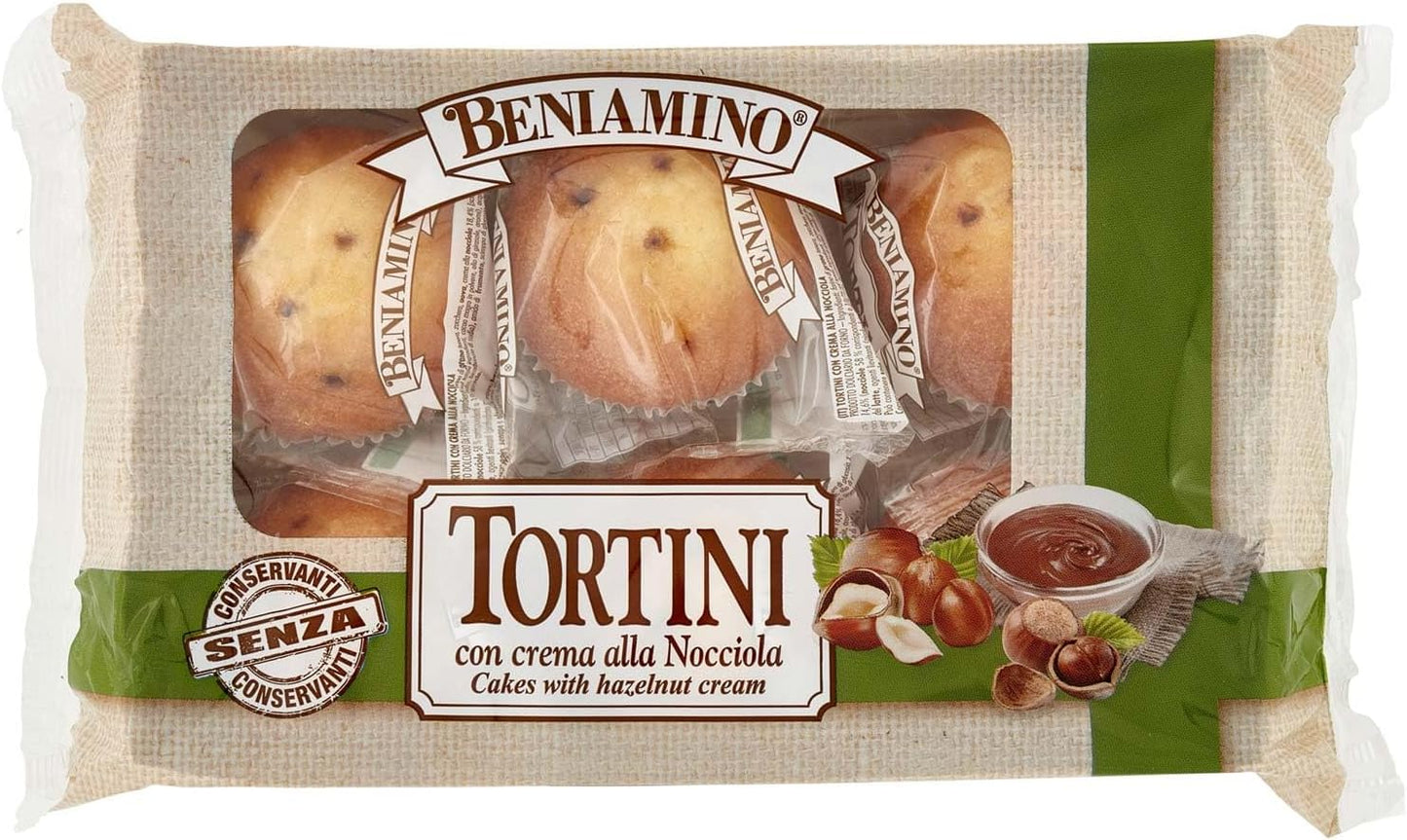 Beniamino Tortino Alla Nocciola X6, 250g