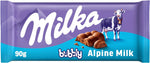 Milka, Bubbly, Tavoletta di Cioccolato al Latte con Morbido Cuore al Cacao, 100% Latte Alpino, Cacao Sostenibile, 90g