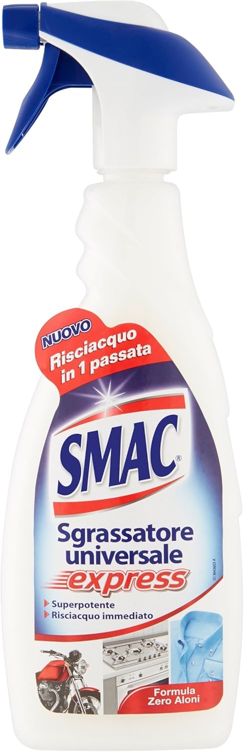 Smac - Sgrassatore Universale, Formula Zero Aloni - 4 pezzi da 650 ml [2600 ml]