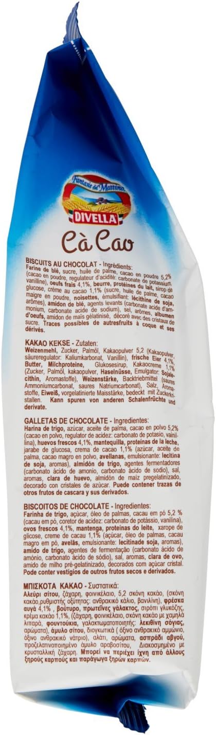 Divella Cà Cao Frollini al Cacao, 400g