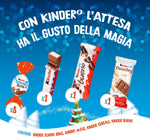 Kinder Mix Peluche - 11 Snack Dolci al Cioccolato Assortiti, Box Speciale con Orso Peluche Natalizio, Idea Regalo, Confezione da 133 gr