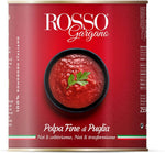 Rosso Gargano Polpa Fine Di Puglia Da Pomodori 100% Italiani Barattolo 4050 Gr