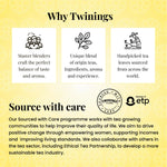 Twinings - Lemon, Tè nero con aroma limone - 50 g