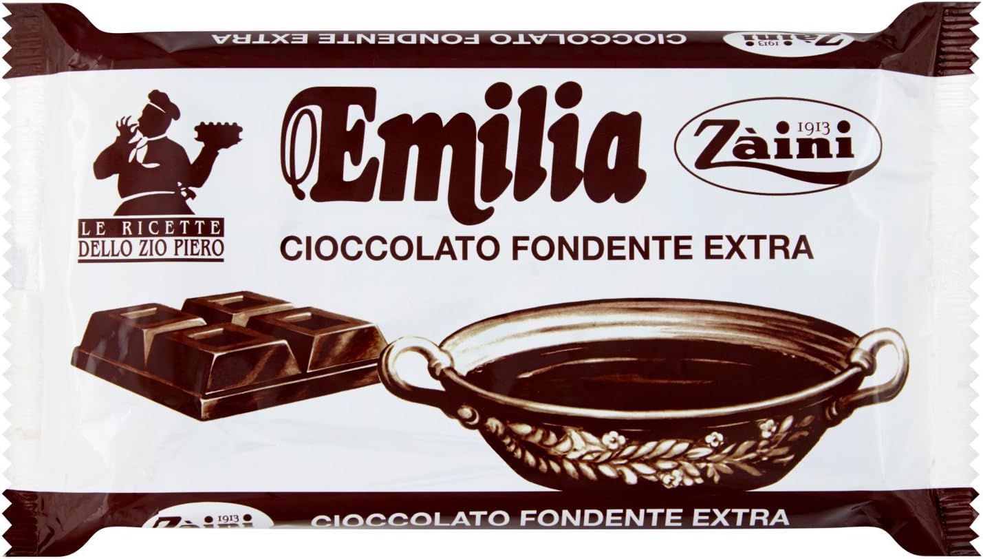 Zàini Emilia Cioccolato Fondente Extra, 400g