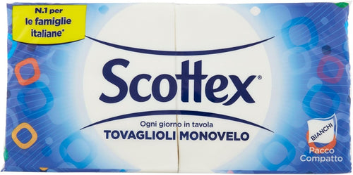 Scottex Tovaglioli Monovelo, 6 Pacchi da 150 Tovaglioli