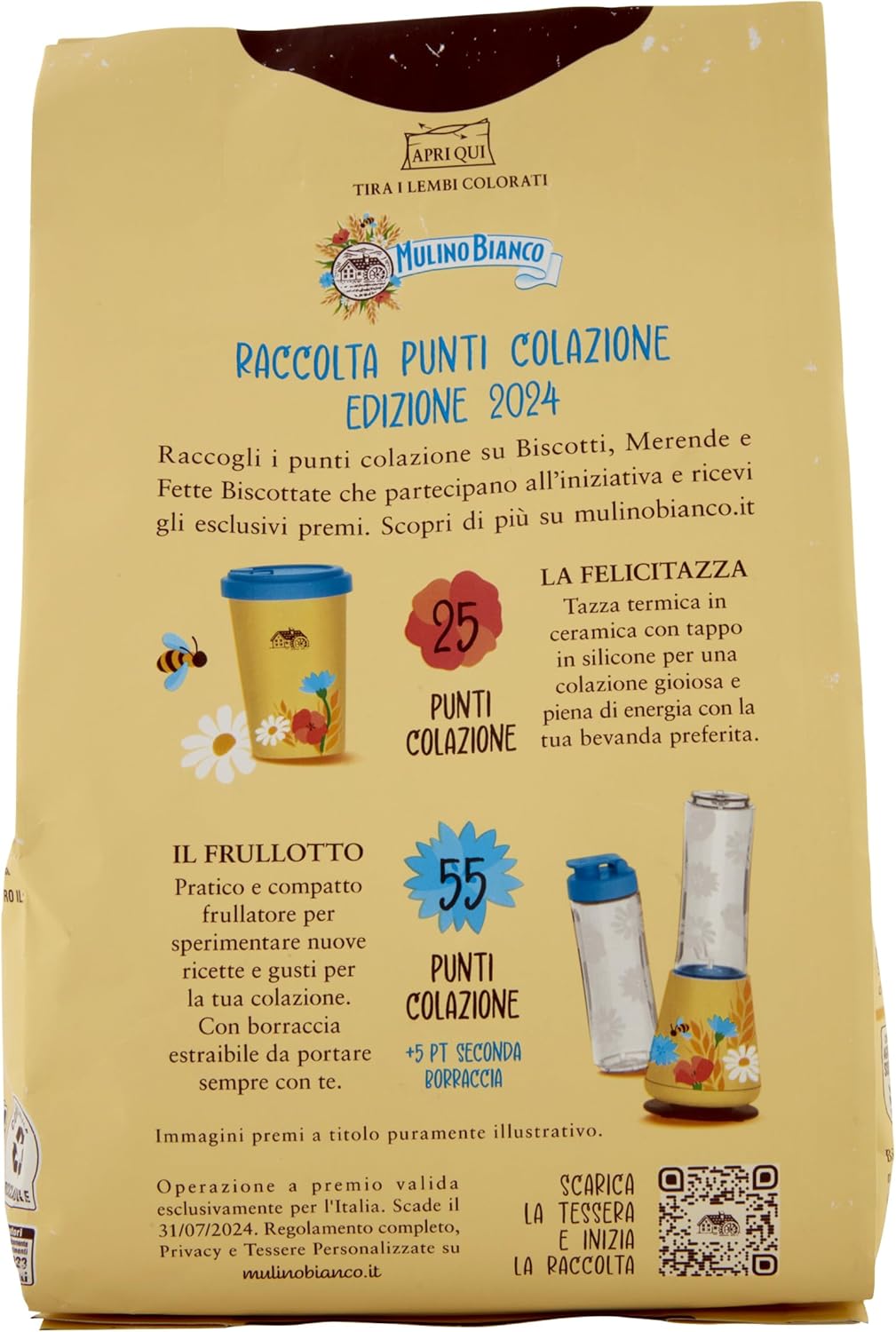 Mulino Bianco Biscotti Frollini Schiaccianoci Con Frutta Secca E Cioccolato Fondente, Senza Olio Di Palma, 300 G