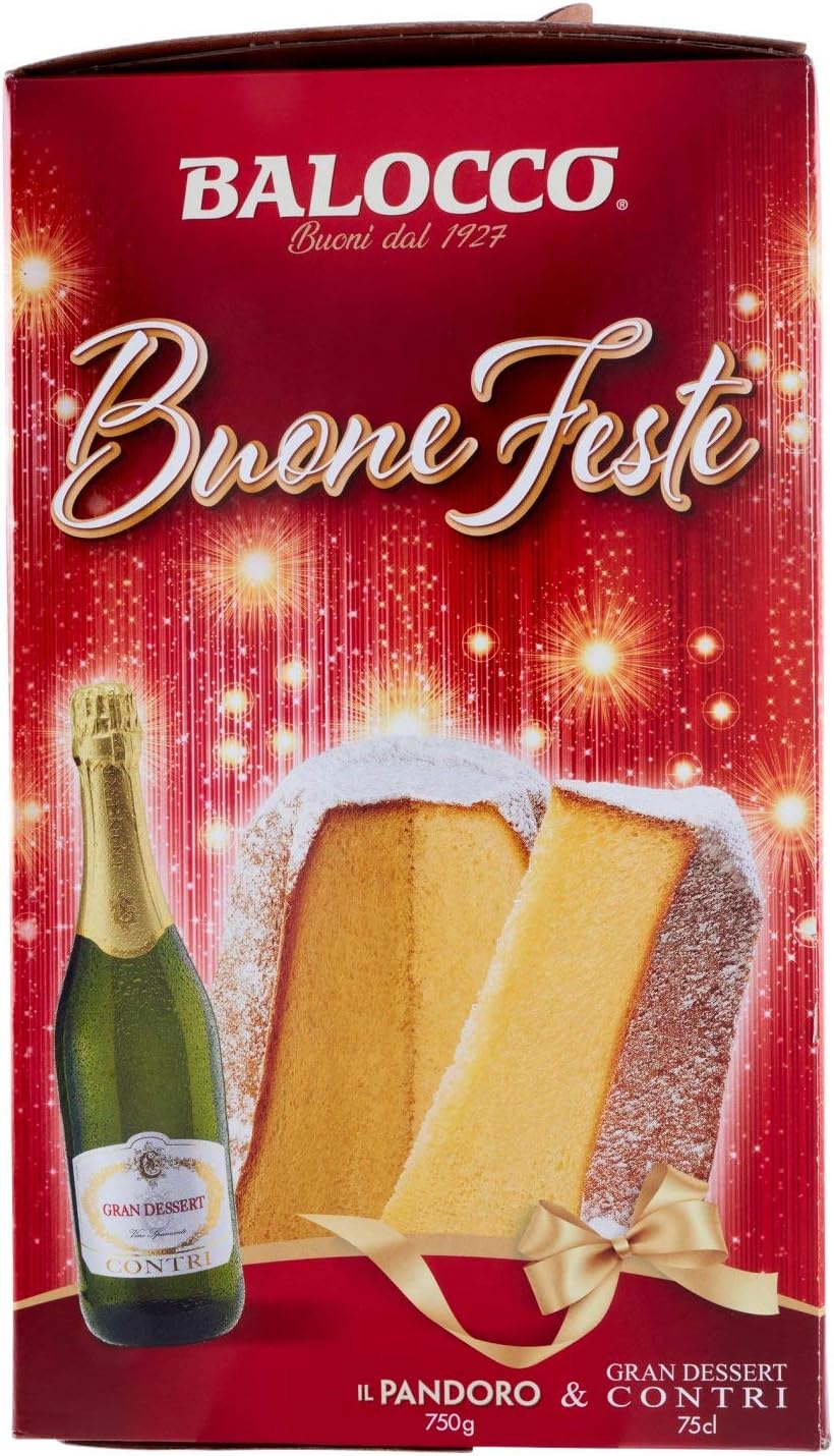 Balocco Confezione Buone Feste Con Pandoro, 1pz