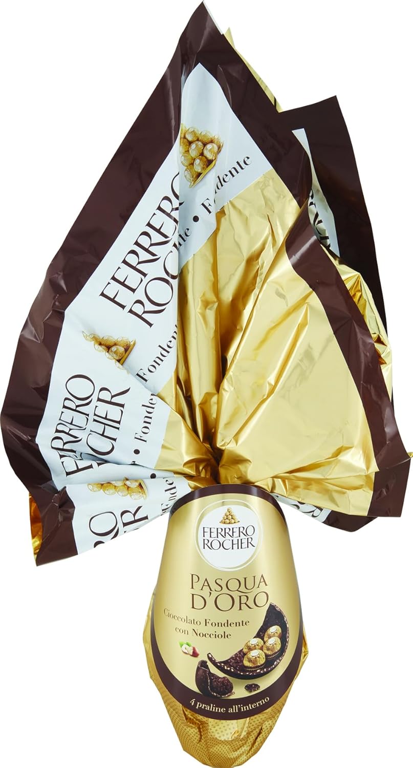 Ferrero Rocher Pasqua d'Oro Cioccolato Fondente con Nocciole 340 g