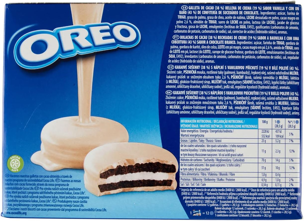 Oreo Choc White 246 gr. [Pack of 3]