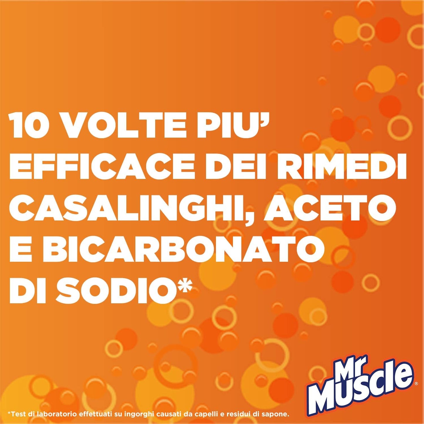 Mr Muscle Tubi e Scarichi Gel, Stura lavandini e Scarichi, Disgorgante, SICURO PER I TUBI, Monodose, 1 Confezione da 500ml