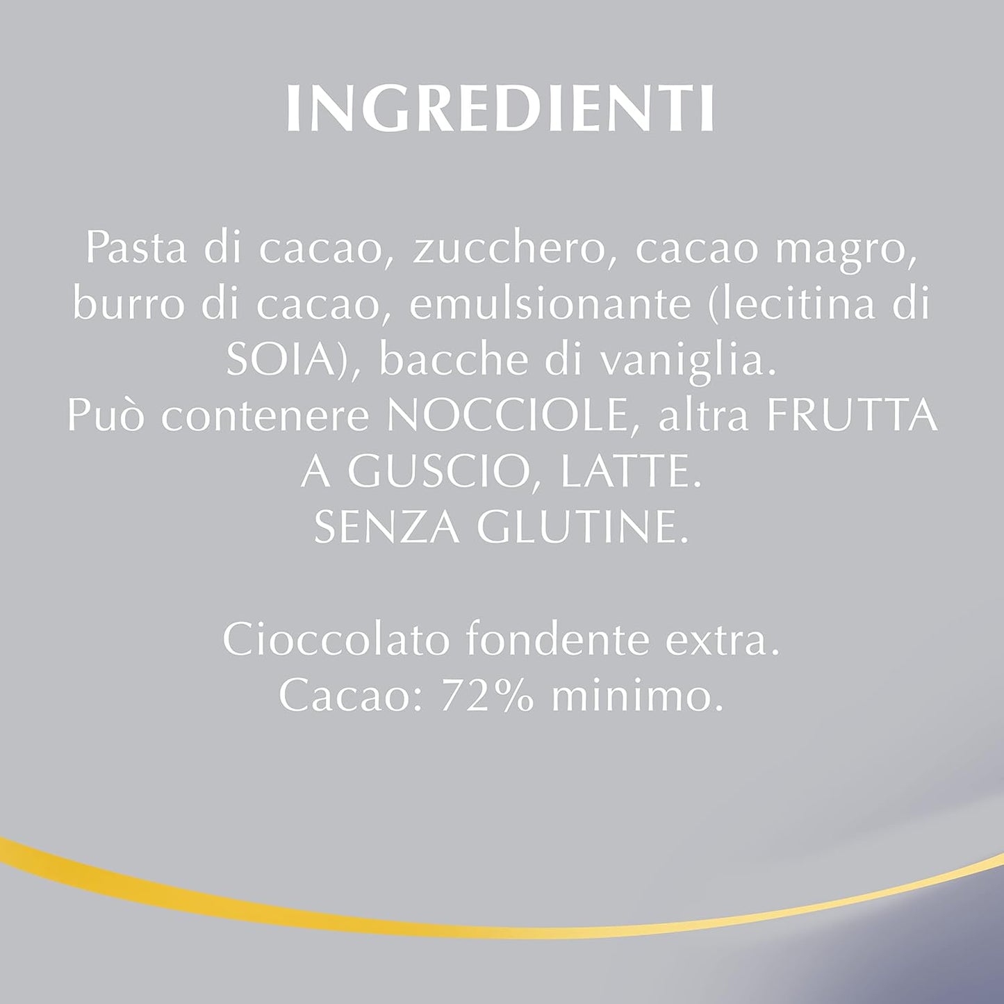 Lindt Snack di Cioccolato Extra Fondente 72% Cacao, formato 38g - 24 pezzi