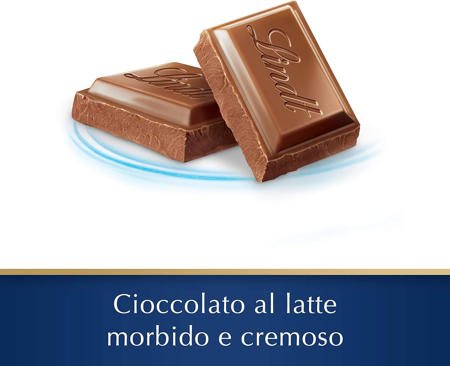 Lindt Tavoletta Classica Cioccolato al Latte, Formato 100g