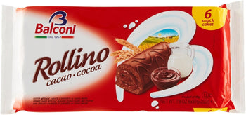 Balconi Rollino al Cacao Magro, 6 x 37g