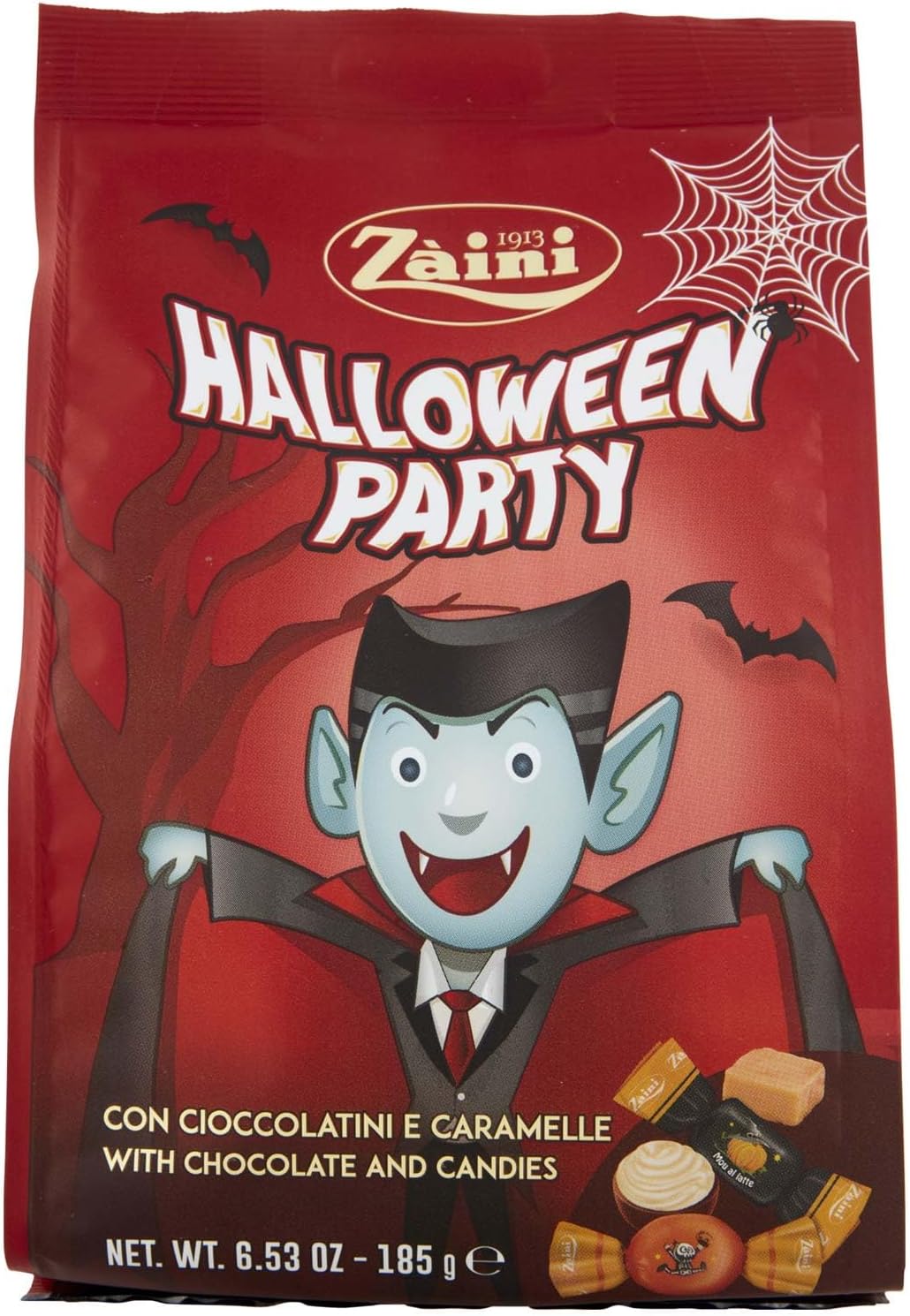 Zaini Caramelle Halloween Fantasma Dracula, 185g