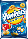 Yonkers, Snack al Formaggio, Irresistibili Anelli al Gusto Formaggio, Non Fritti, 40x30g (40 sacchetti da 30g)